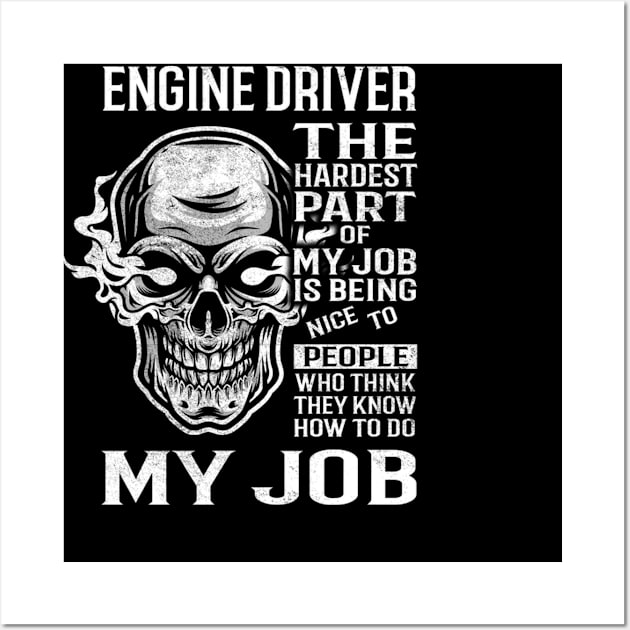 Engine Driver Wall Art by tobye